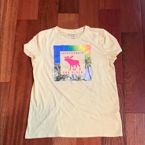 A Yellow Abercrombie shirt